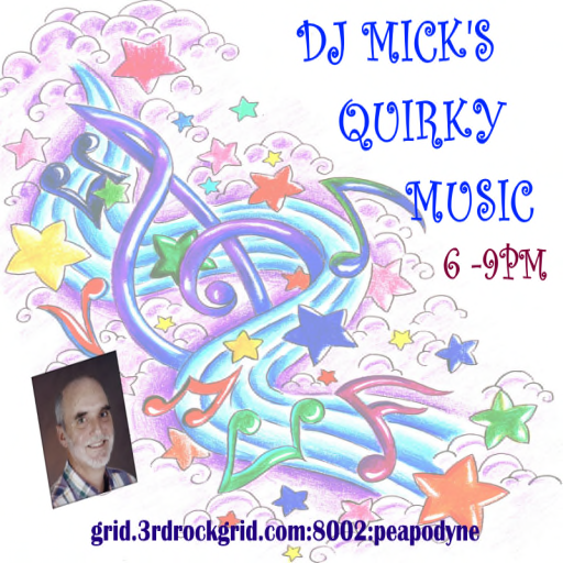 [Poster for DJ Mick's Quirky Music Show]